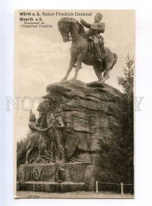 214162 FRANCE WOERTH Battle of Worth Kaiser monument