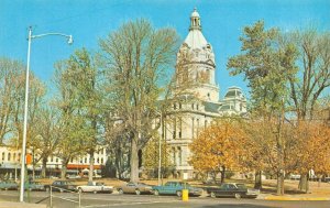 Rockville, IN Indiana  PARKE COUNTY COURT HOUSE ca1960's Vintage Chrome Postcard