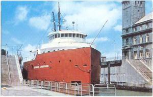 Edward J. Berwind, The Soo Locks Sault Ste. Marie Michigan Chrome