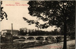 CPA ÉPINAL - Usine Electrique - Pont de la République (455855)