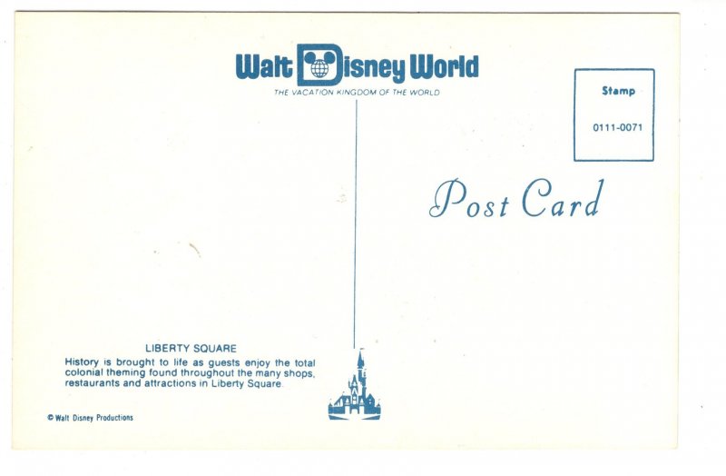 Liberty Square, Flag, Walt Disney World