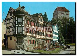 Modern Postcard Arbon am Bodensee mit Schloss