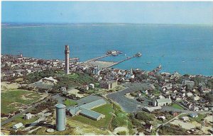 Aerial View of Provincetown Port Cape Cod Massachusetts