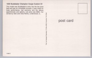 1939 Studebaker Champion Coupe Custom Q1