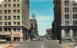 Wichita Kansas Market Street Automobiles Dexter Quackenbush Postcard 21-5373