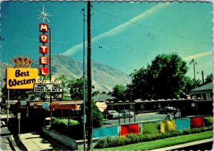 Provo, UT Utah  BESTER WESTERN COLUMBIAN MOTEL~Pool View  ROADSIDE  4X6 Postcard