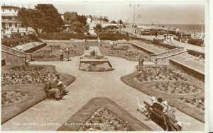 Essex Postcard - The Sunken Gardens - Clacton-On-Sea - Real Photo - Ref TZ9740