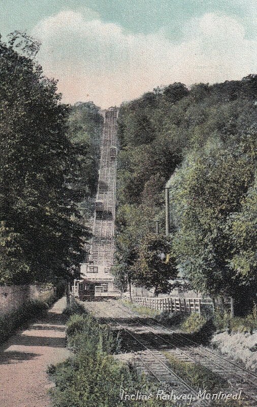 MONTREAL, Quebec, Canada, 1900-1910s; Incline Railway