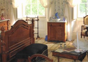 US President James Buchanan's Home Wheatland Harriet Lane's Bedroom 4 by 6