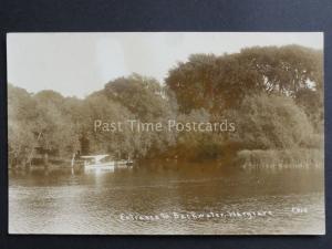 Berkshire: ENTRANCE TO BACKWATER WARGRAVE River Thames - Old RP Postcard