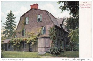 Massachusetts Concord The Old Manse