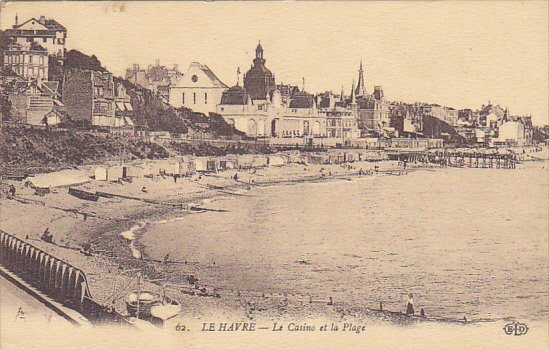 France Le Havre Le Casino et la Plage