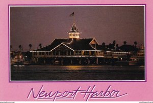 California Newport Harbor Balboa Pavilion At Night