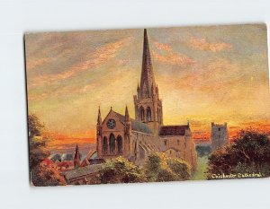 Postcard Chichester Cathedral Chichester England