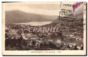 Old Postcard Gerardmer General view