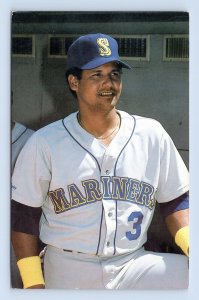 Domingo Ramos Seattle Mariners Baseball Club Issue UNP Chrome Postcard P6