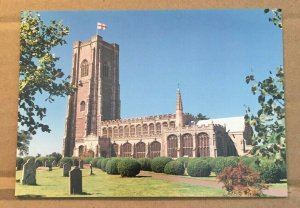 UNUSED PC - PARISH CHURCH OF ST. PETER & ST. PAUL, LAVENHAM, SUFFOLK, ENGLAND