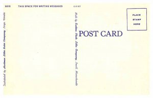 Postcard MAP SCENE St. Petersburg Florida FL AR9121