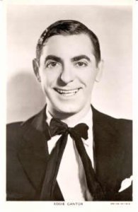 Eddie Cantor Actor / Actress Movie Star Unused 