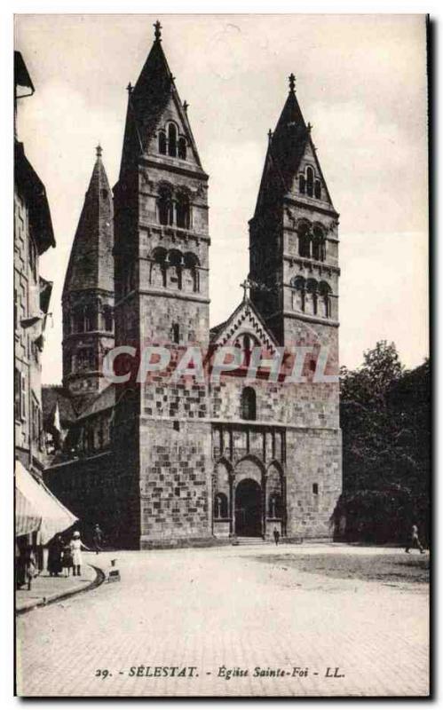 Selestat - Church St Faith CPAÂ 