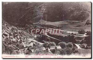 Old Postcard Valley of Aure Sarrance Vue Generale