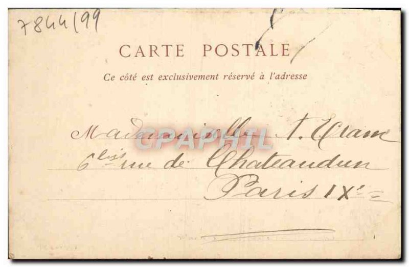 Old Postcard Cathedral Vue Generale From Taking Cachembac