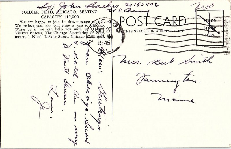 Chrome STADIUM SCENE Chicago Illinois IL AH8781