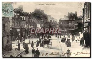 Postcard Flers Old Place Gambetta