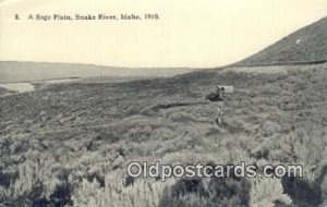 Sage plain Snake River, ID, USA Unused 