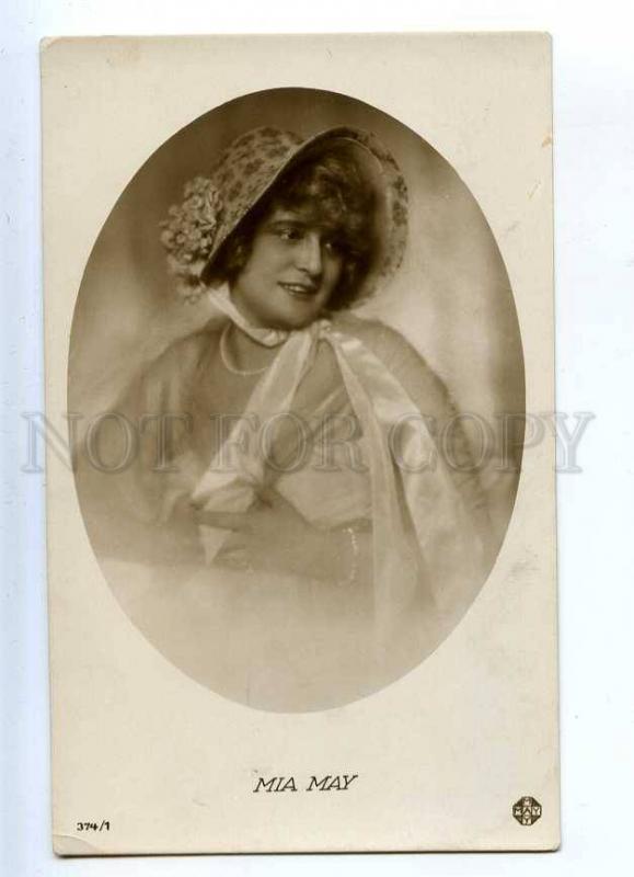 203446 MIA MAY German Silent MOVIE Film ACTRESS Vintage PHOTO 