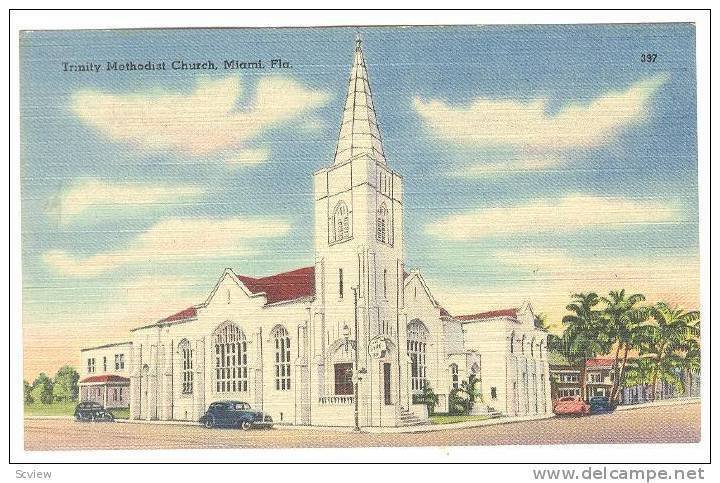 Trinity Methodist Church, Miami, Florida, 30-40´s