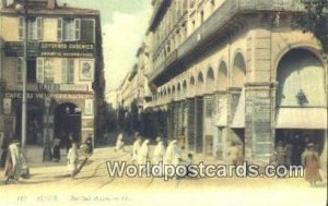 Rue Bab-Azoun Alger Algeria, Africa, Unused 