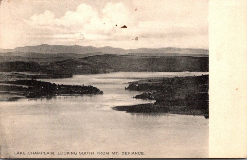 New York Lake Champlain Looking South From Point Defiance 1910