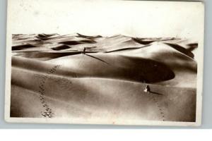 EL OUED ALGERIA Dunes c1910 Real Photo Postcard