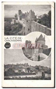 Old Postcard Cite Carcassonne