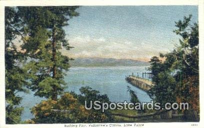 Bathing Pier, Valentine's Cabins - Lake Tahoe, CA