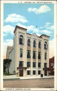 Orlando Florida FL Chamber of Commerce Building Vintage Postcard