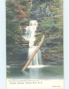 Pre-Chrome WATER Havana Glen Park In Montour Falls by Elmira & Ithica NY AG4174