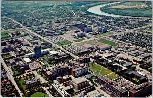 Postcard AERIAL VIEW SCENE Edmonton Alberta AB AK1945