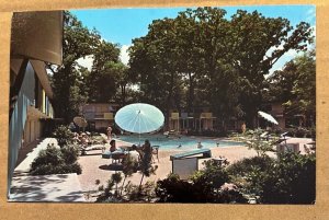 POSTCARD UNUSED - CLAYTON HOUSE MOTEL, 1551 UNIVERSITY DR., FORT WORTH, TEX