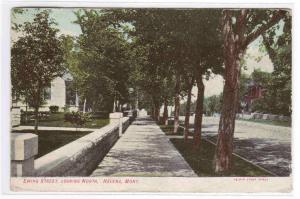 Ewing Street Helena Montana 1907 postcard