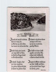 Postcard Loreley, Sankt Goarshausen, Germany