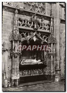 Postcard Modern Church Brou Ain tomb of Margaret of Bourbon