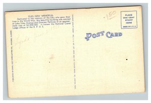 Vintage 1940's Postcard Elks War Memorial Lakeview Ave. Chicago Illinois