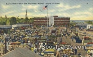 Benton Harbor Fruit & Vegetable Market - St. Joseph, Michigan MI Postcard