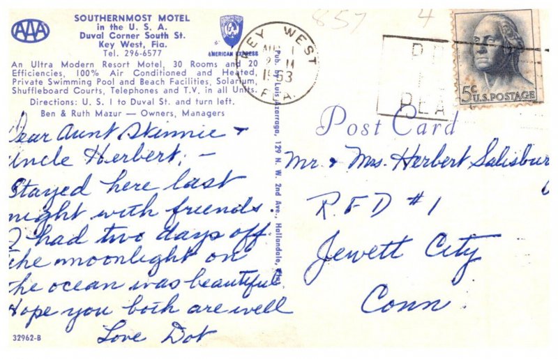 Florida  Key West Southernmost Motel