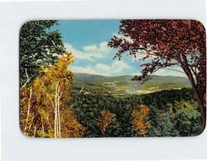 Postcard View From Taconia Trail On Route 2, Massachusetts