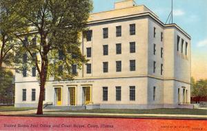 Cairo Illinois Court House Post Office Antique Postcard K104273