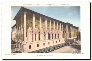 Old Postcard Exposition Coloniale Internationale Paris museum colonies