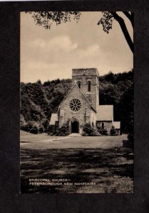 NH Episcopal Church Peterborough New Hampshire Postcard